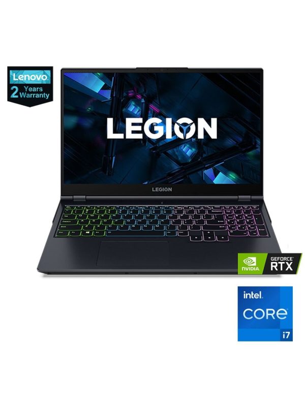 Lenovo Legion 5 Laptop, Intel Core i7-11800H, 15.6 Inch, 512GB SSD, 16GB RAM, NVIDIA GeForce RTX 3060 6GB,